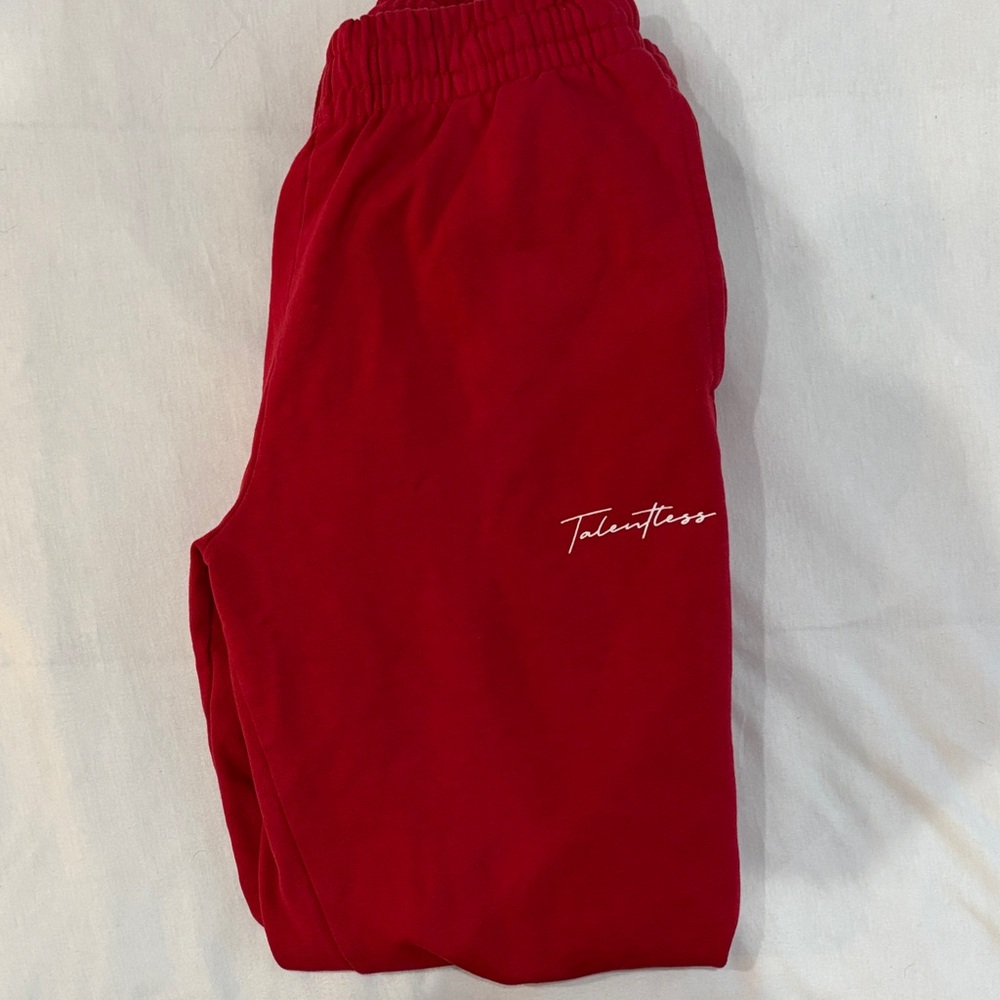 Red Sweatpants